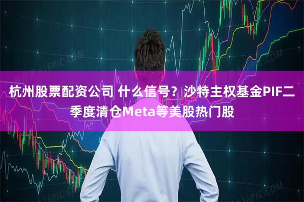 杭州股票配资公司 什么信号？沙特主权基金PIF二季度清仓Meta等美股热门股